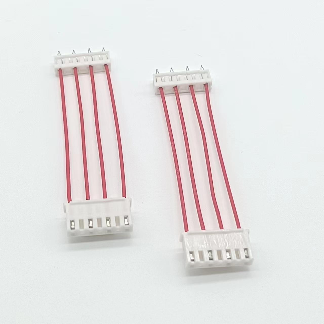 线材厂家直供4pin1332铁氟龙端子连接线束规格齐全量大从优