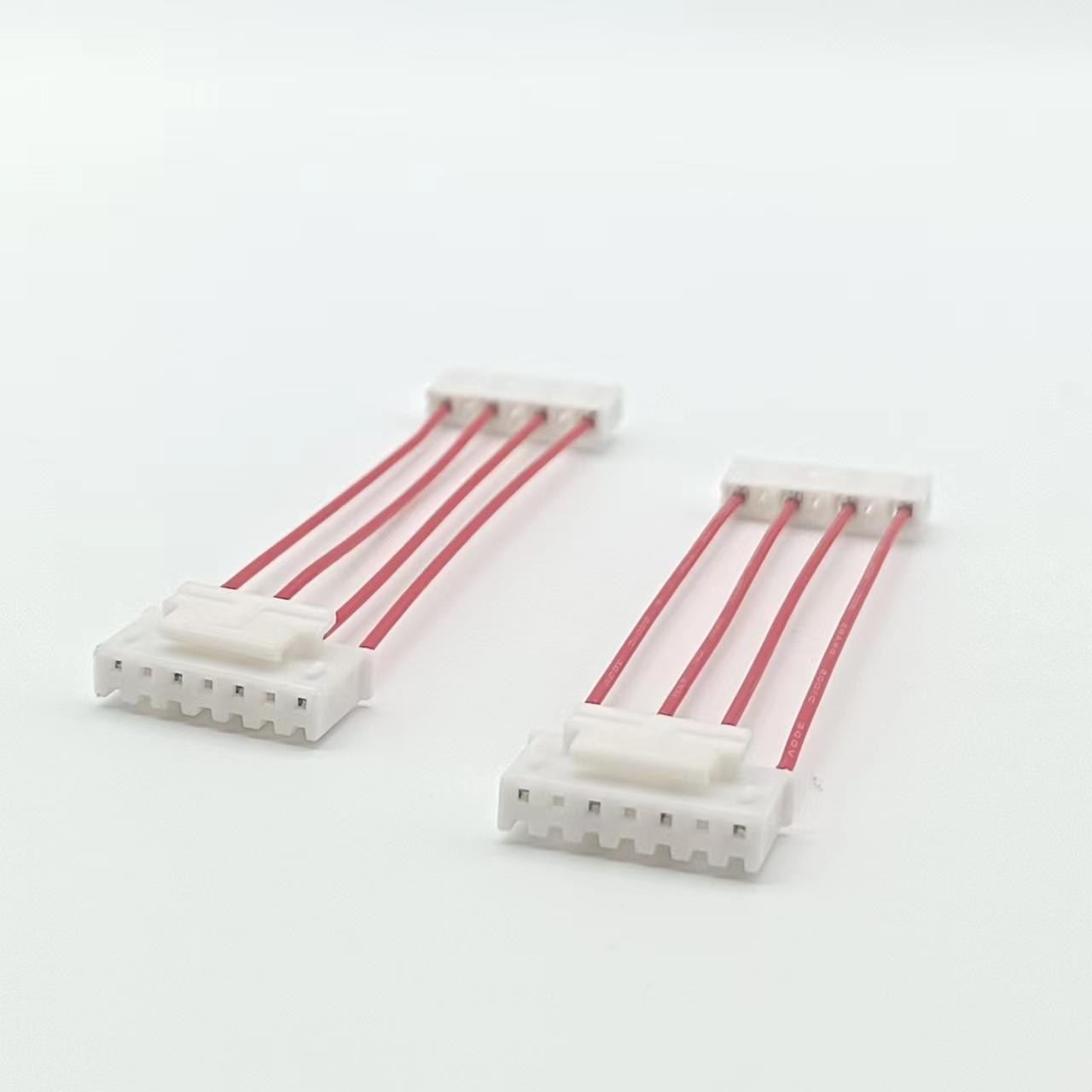 线材厂家直供4pin1332铁氟龙端子连接线束规格齐全量大从优