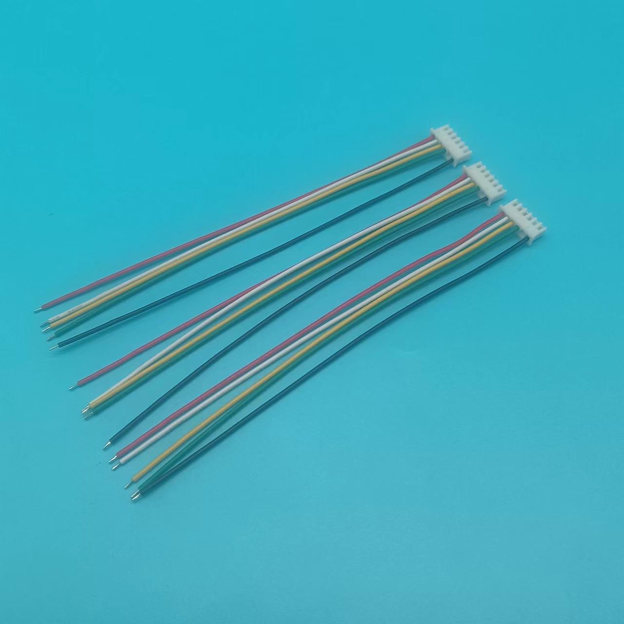 电子线束工厂直供批发 XH2.54端子线5pin1007#24电子线可支持打样